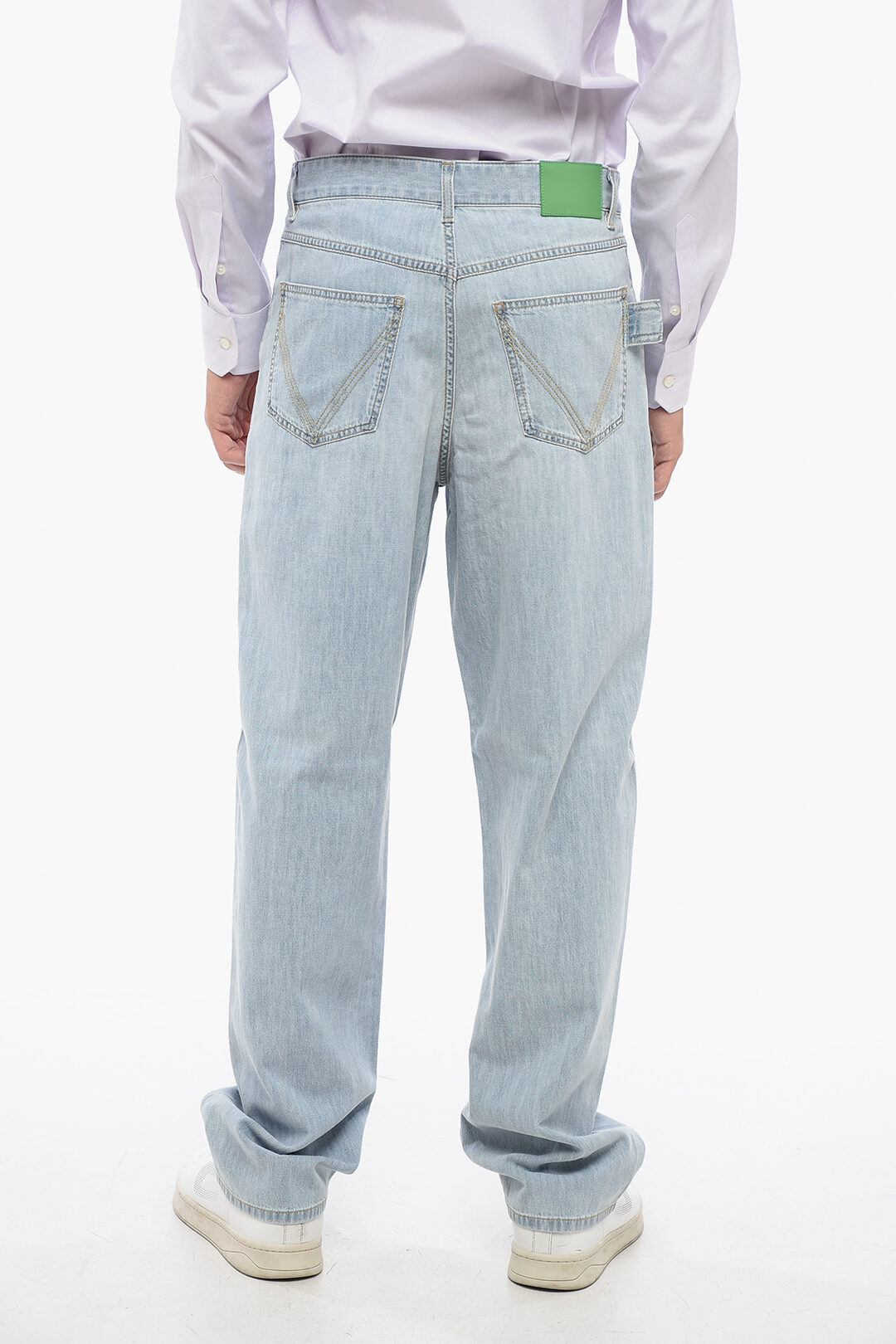 Bottega Veneta Light-Wash Straight-Fit Jeans men - Glamood