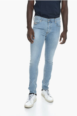 Diesel Jeans Iakop 830h Slim Tapered Red Overdye, $252, Asos