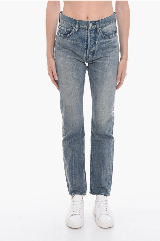 Ambush Light-washed Relax-fitting Denims In Blue