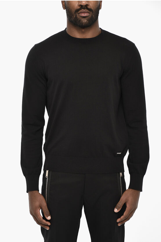 Dsquared2 Lightweight Cotton Crew-neck Sweater