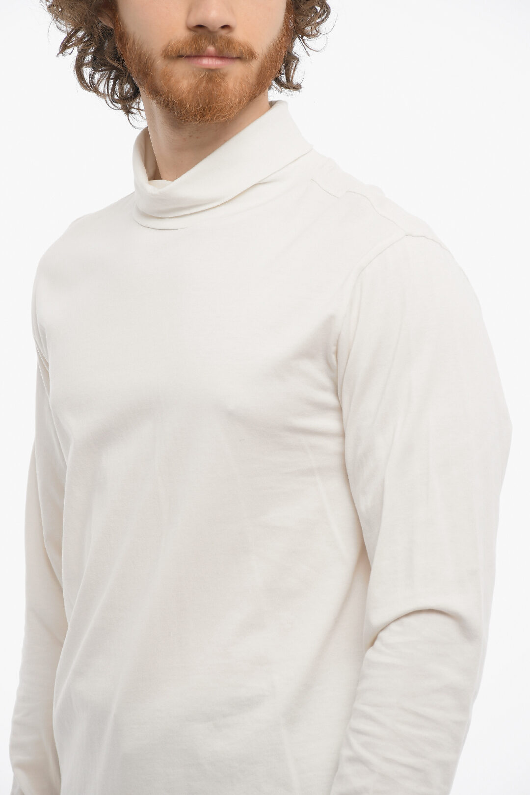 Lightweight cotton shop turtleneck