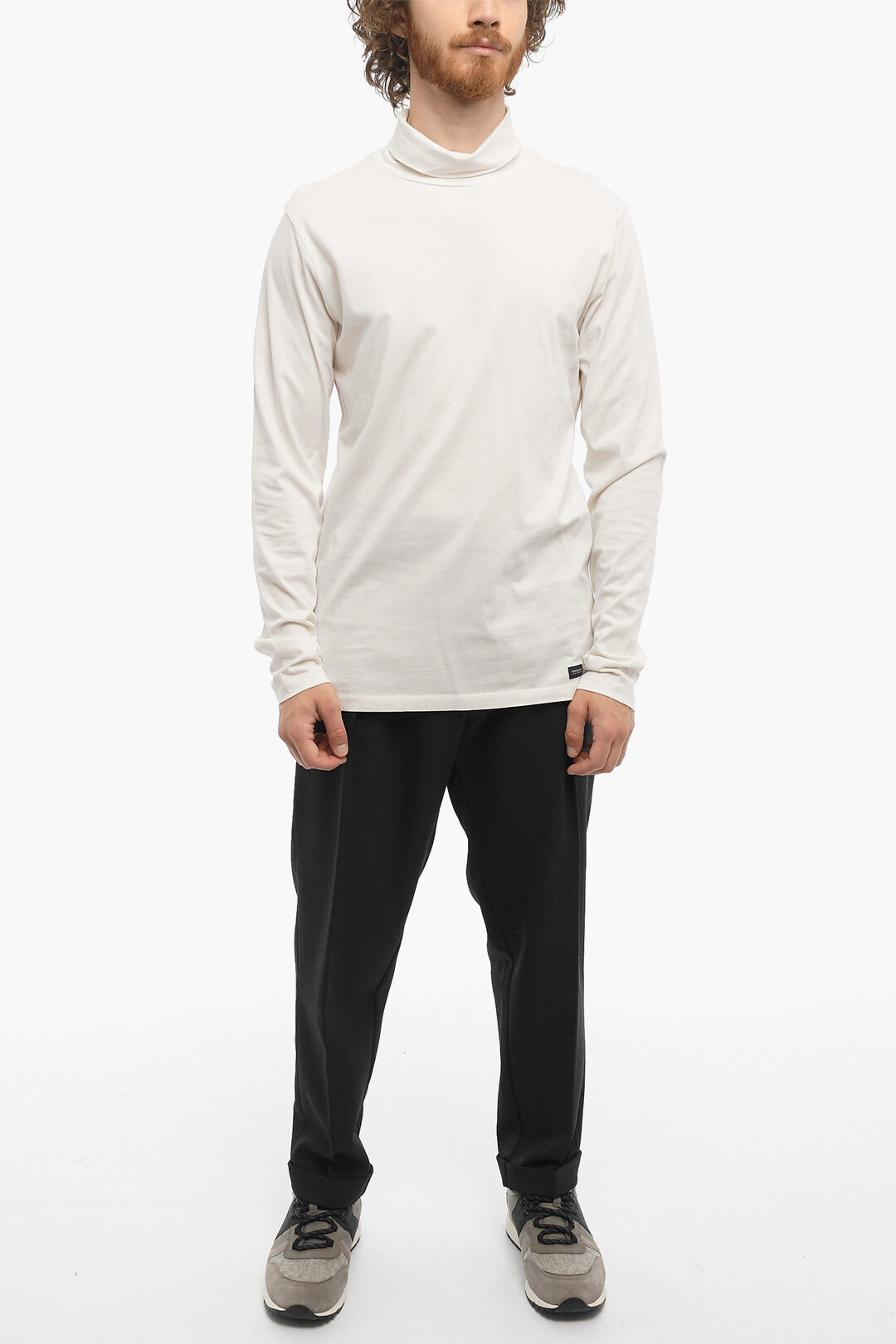 Lightweight hotsell cotton turtleneck