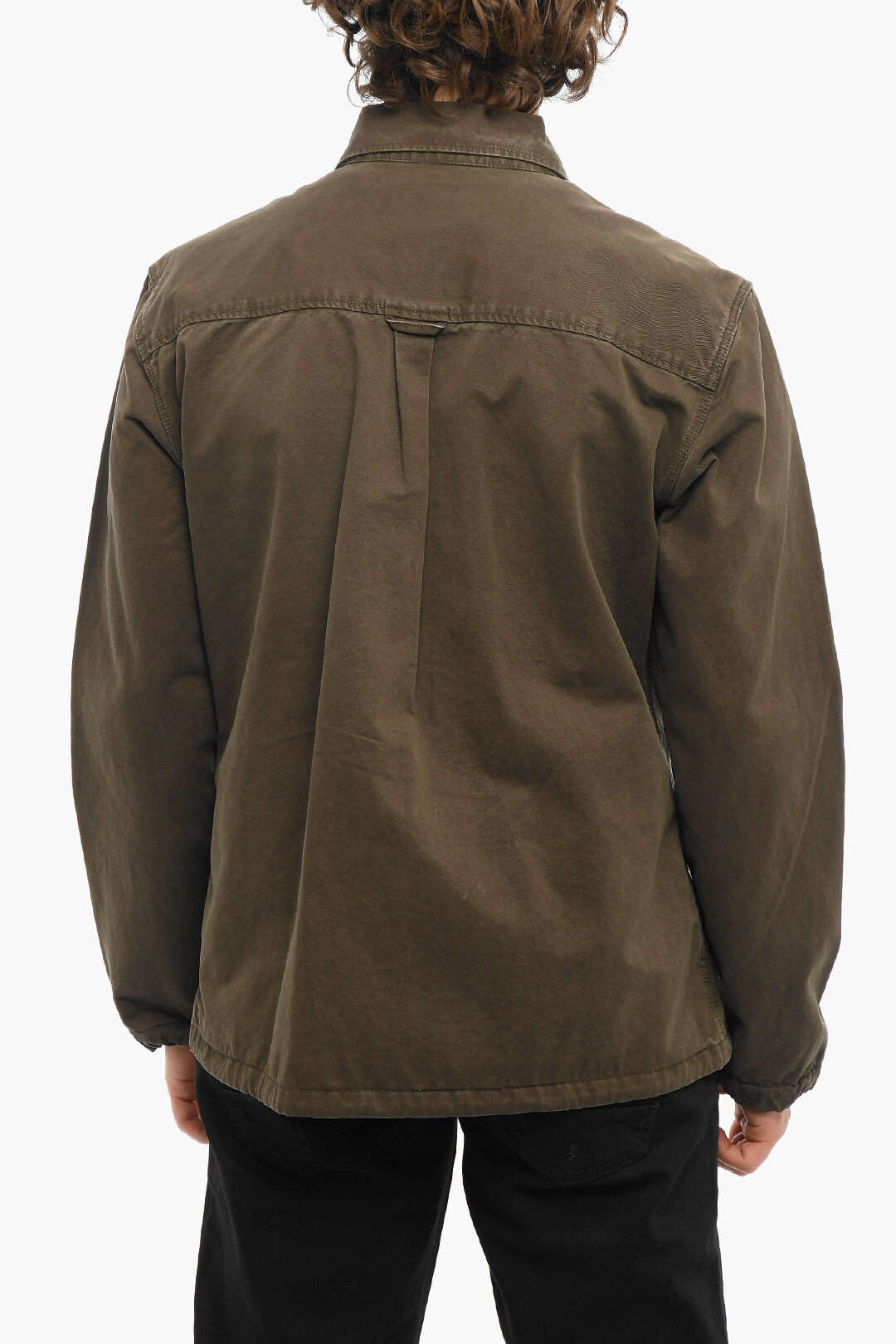 Woolrich Lightweight Cotton Utility Jacket with Removable