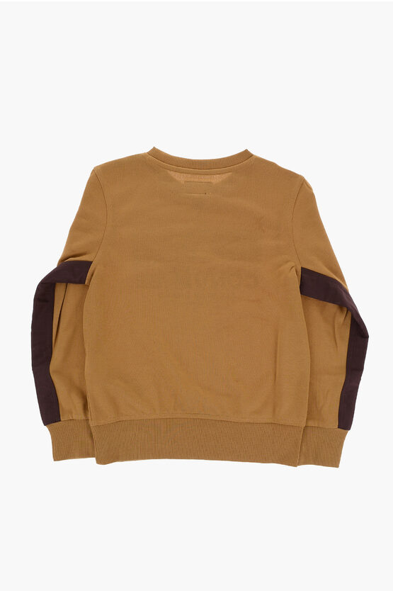 Lightweight GEARED UP BLOCKED FIT Crew-Neck Sweatshirt