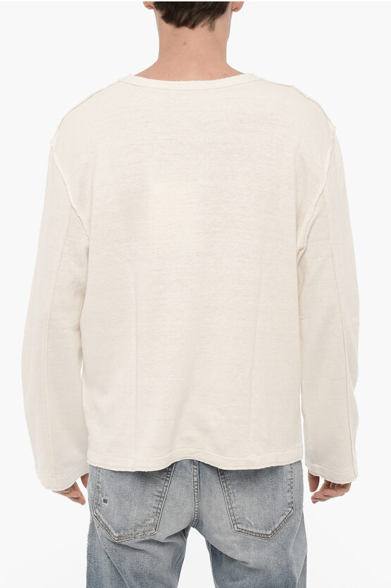 OUR LEGACY Lightweight INVERTED Crew-Neck Sweatshirt men