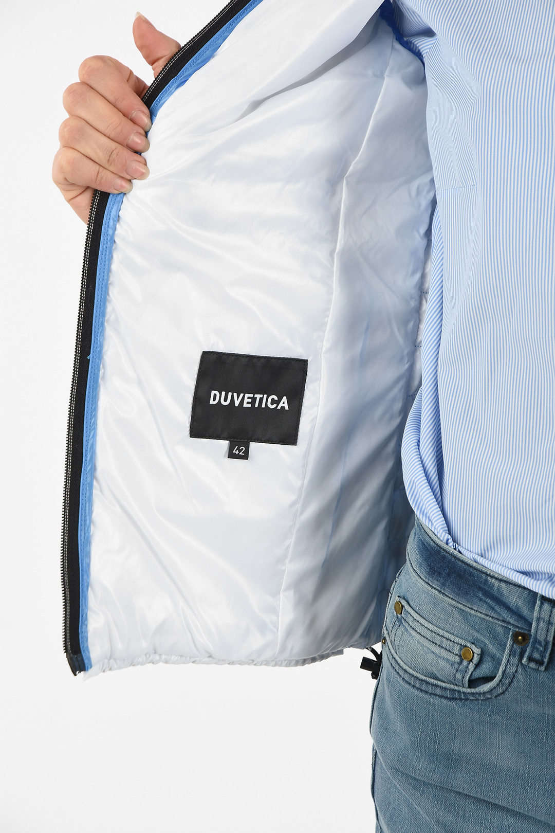 Duvetica Lightweight Sleeveless FILIRASEI Down Jacket with Zip