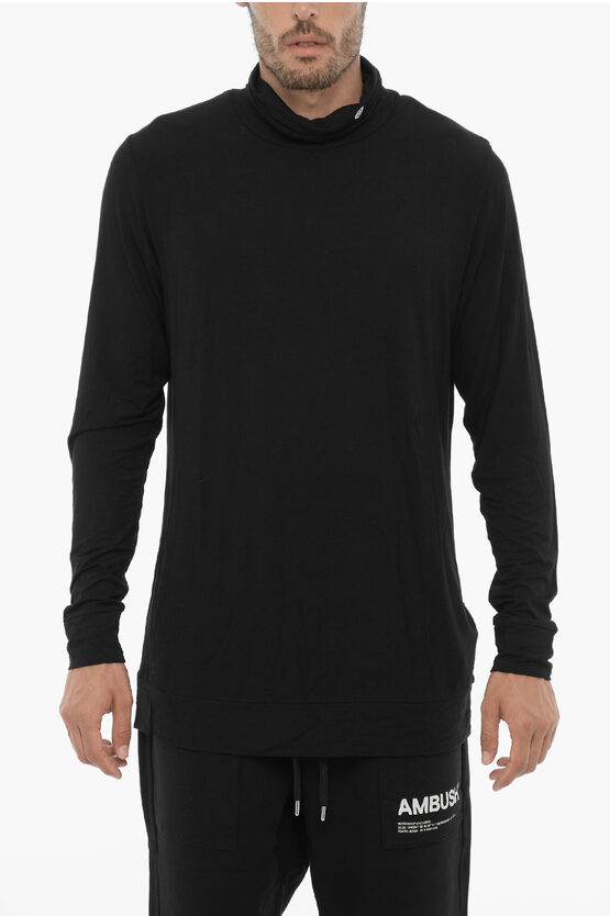 Ambush Lightweight Turtleneck Sweater In Black