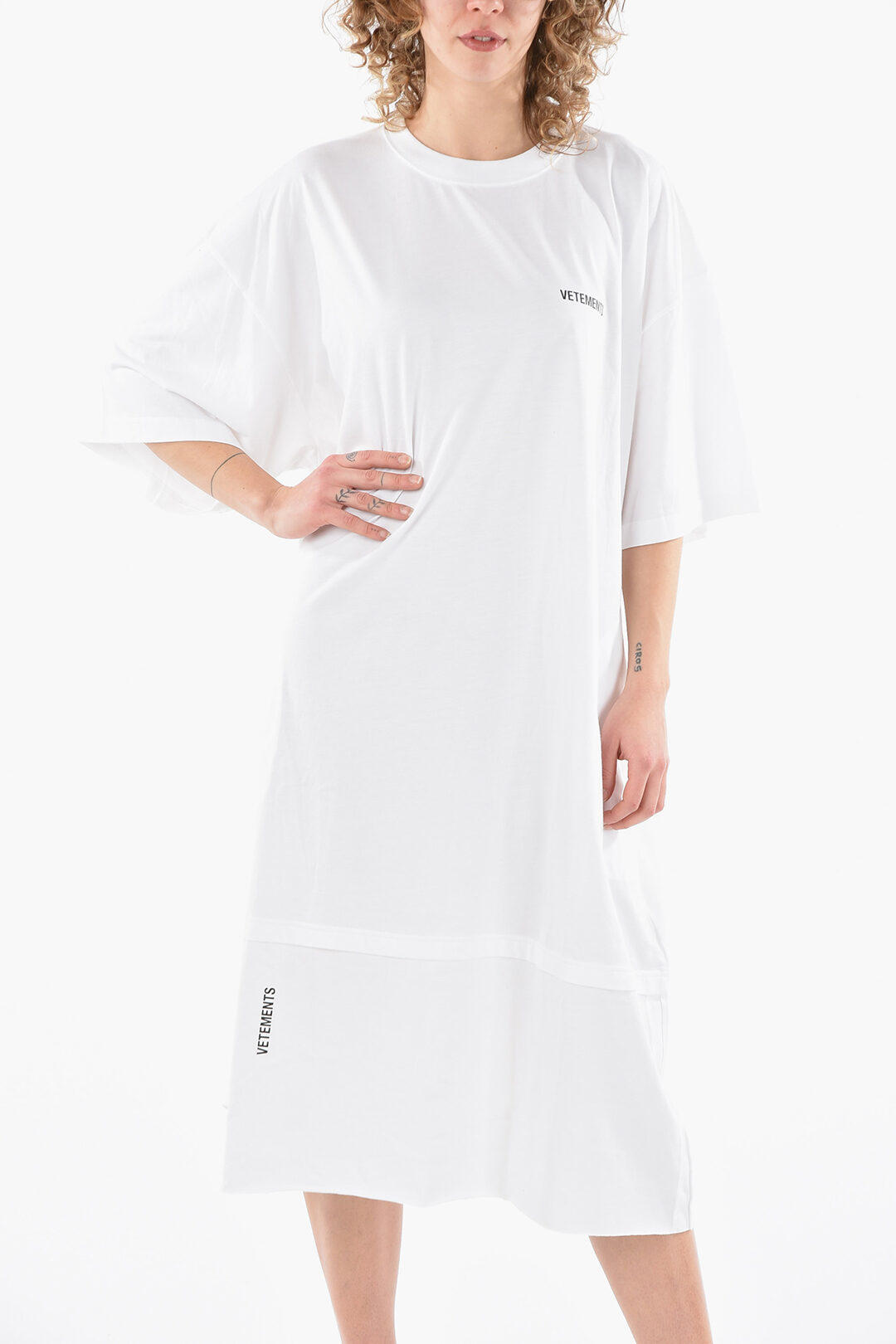 Vetements LIMITED EDITION Double-layered UNISEX Cotton Maxi