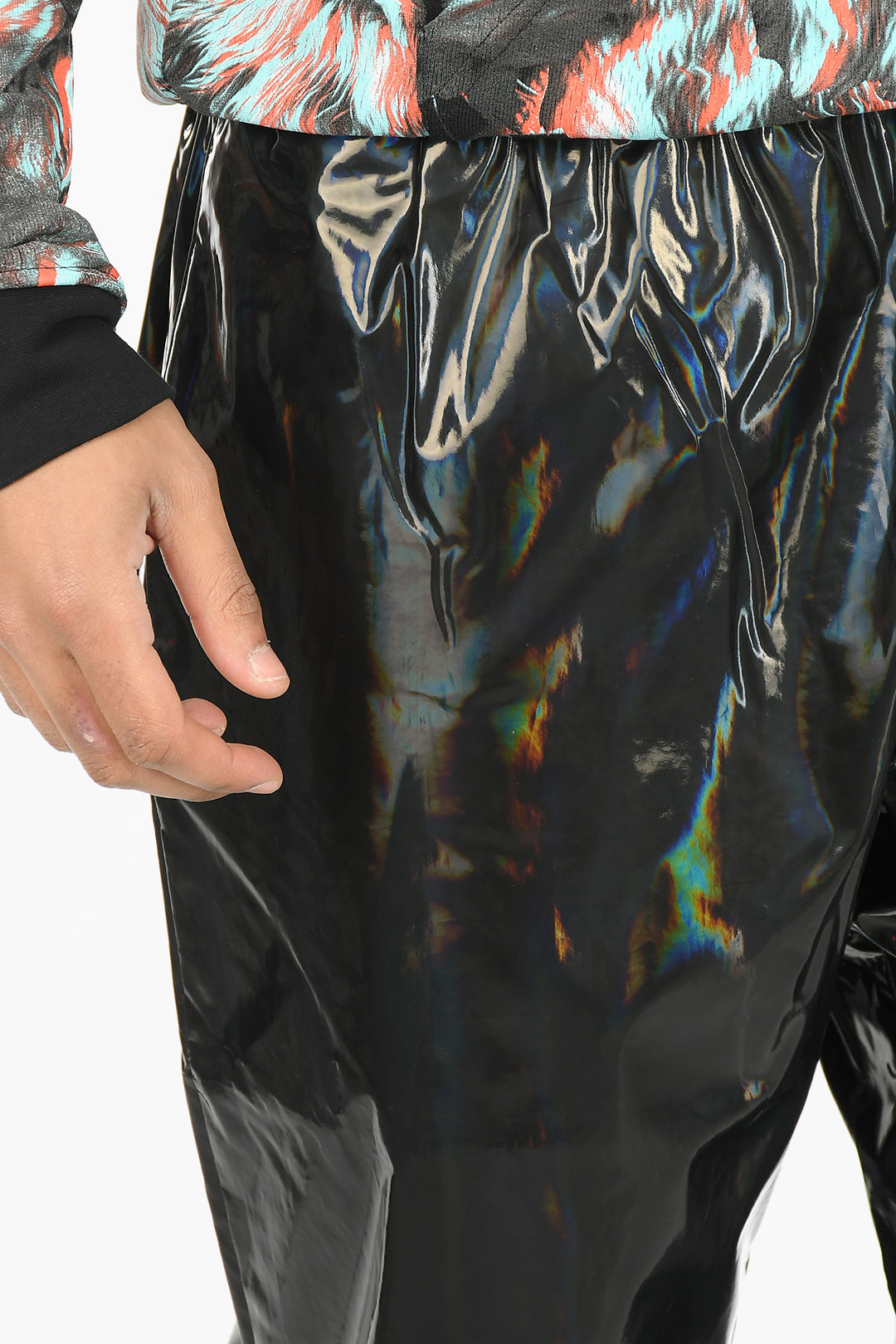 Iridescent nylon online jogger