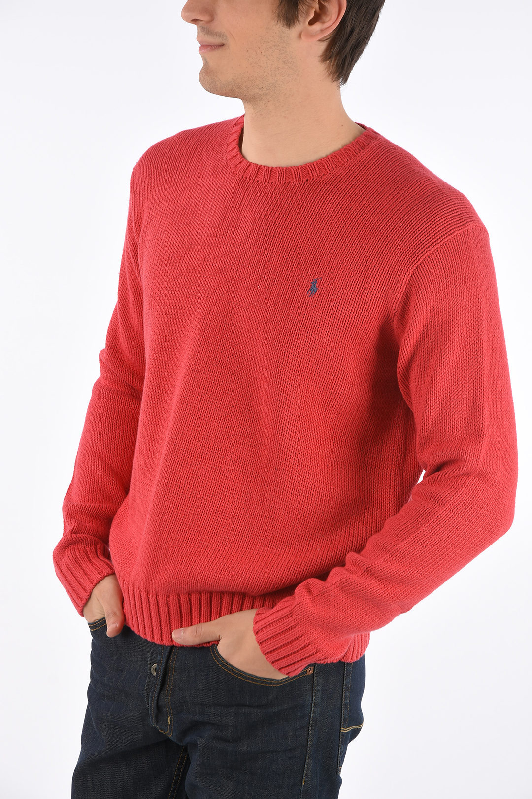 Polo Ralph Lauren Linen and Cotton Cable Knit Sweater men - Glamood Outlet