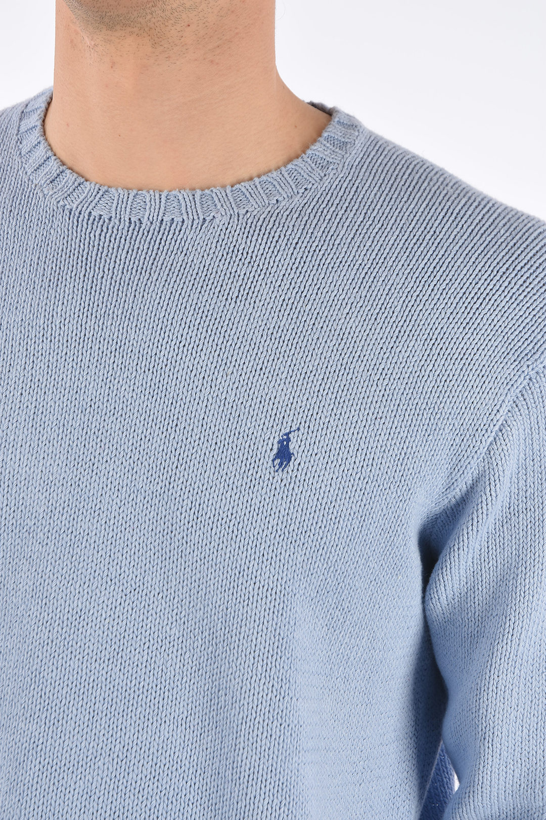 Polo Ralph Lauren Linen and Cotton Cable Knit Sweater men - Glamood Outlet