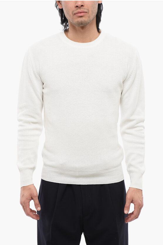 Altea Linen-blended Crewneck Sweater