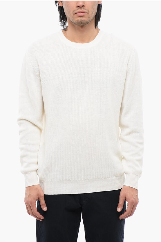 Altea Linen-blended Crewneck Sweater