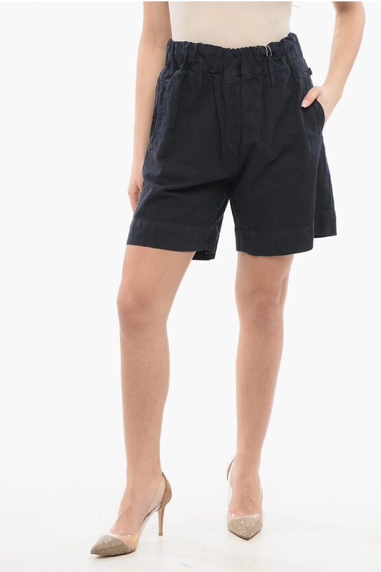 Woolrich Linen-blended Shorts