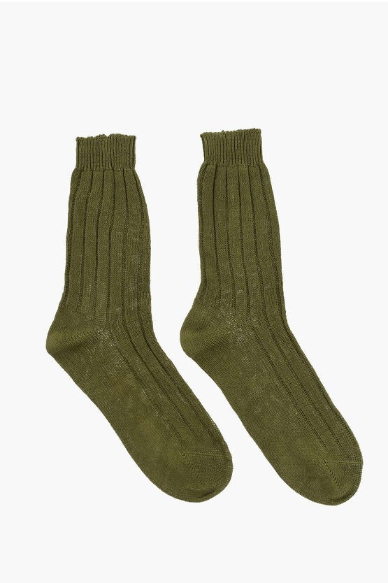 Linen Ribbed Mid-Cr… - image