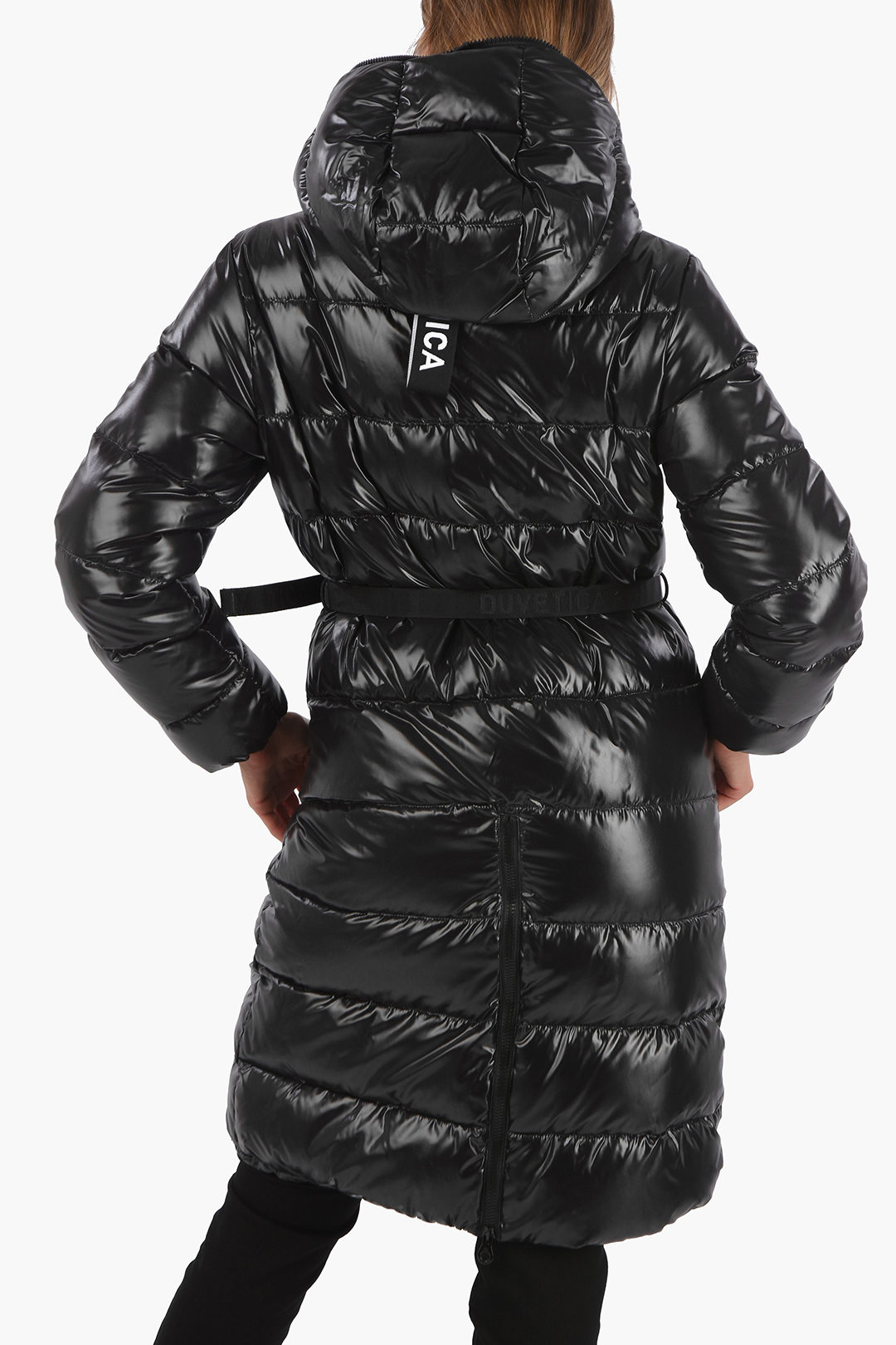 Duvetica Logo Belted ALGJEBBA Down Jacket women - Glamood Outlet