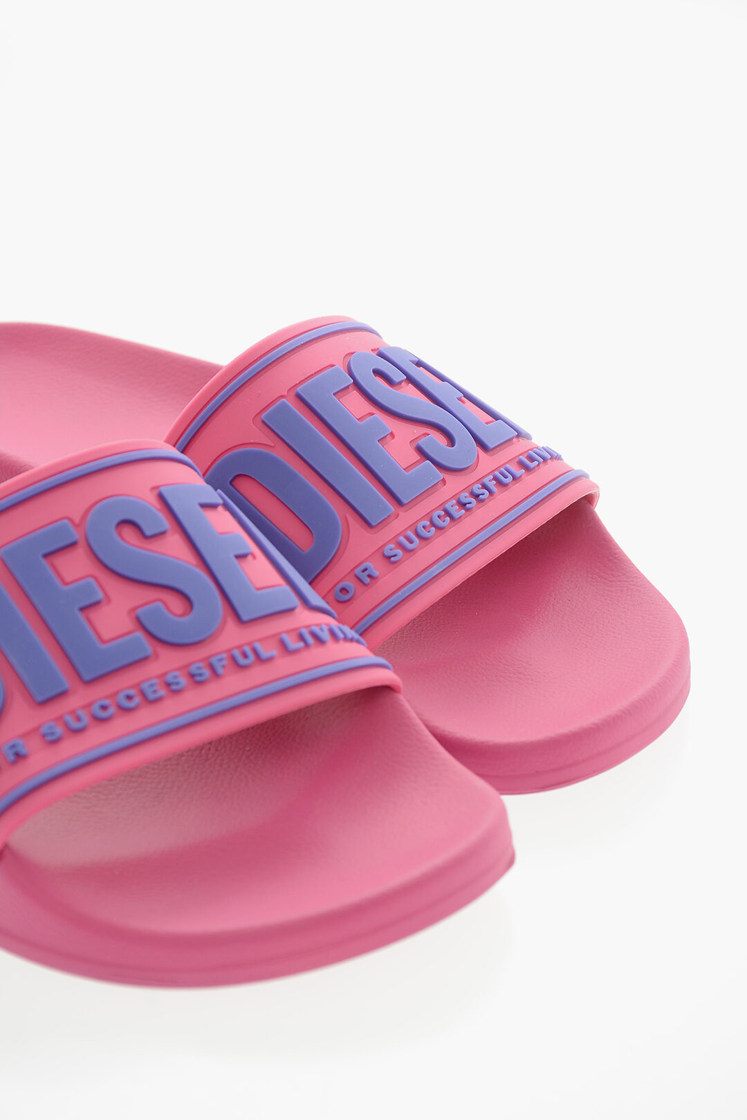 Diesel Logo Embossed SA-MAYEMI CC Swimming Slides women - Glamood Outlet