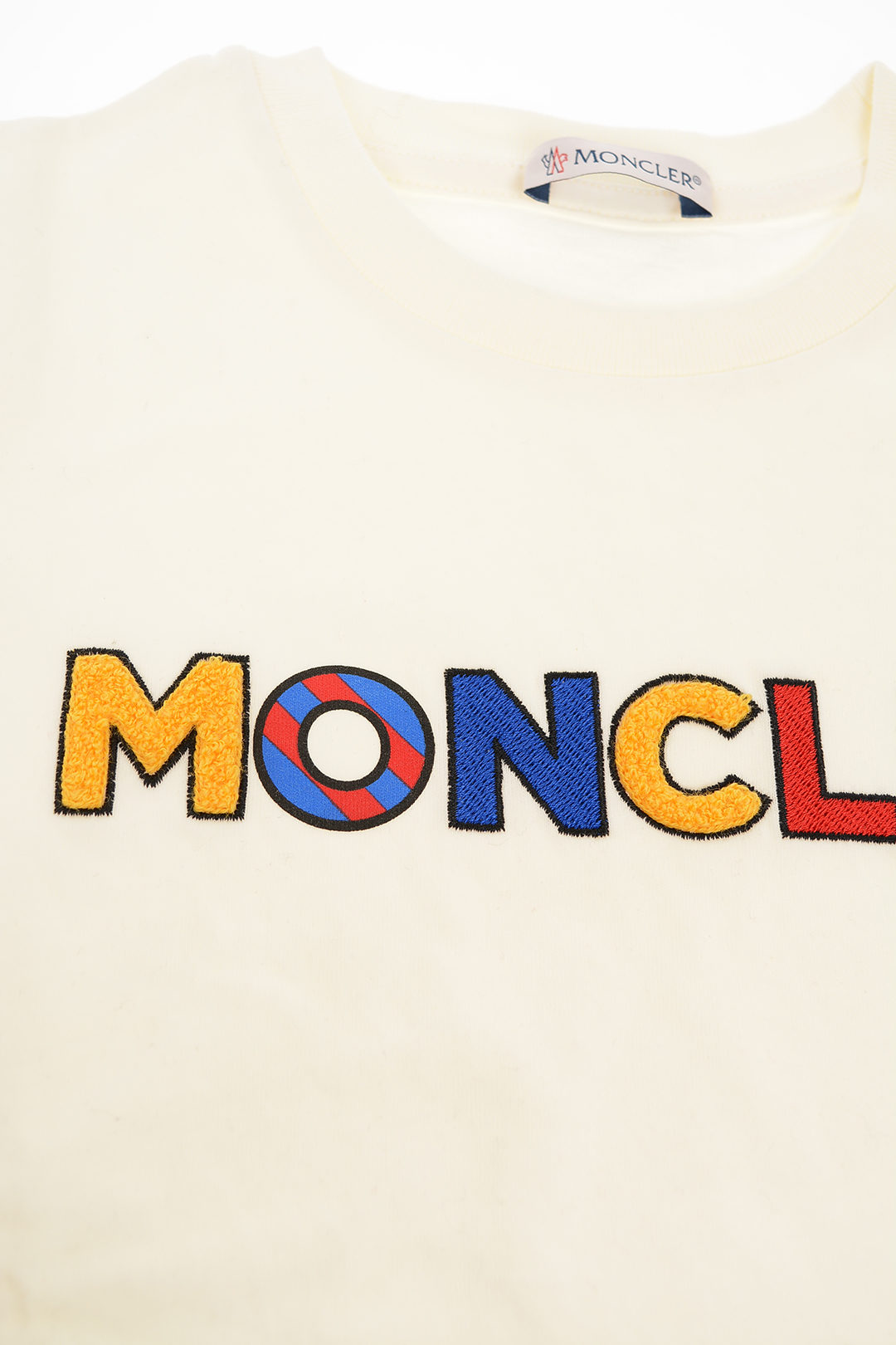 Moncler Logo Embroidered T-Shirt