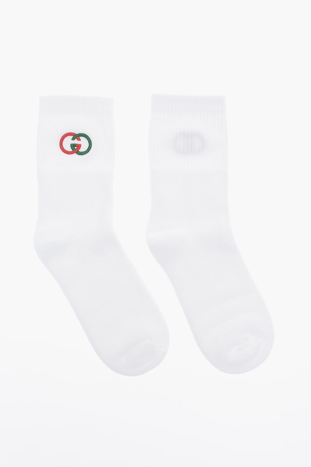 træ Identificere overtro Gucci Logo Embroidered Sock unisex men women - Glamood Outlet