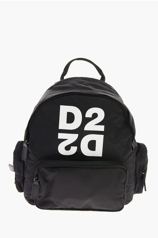 Shop Dsquared2 Logo-print Backpack