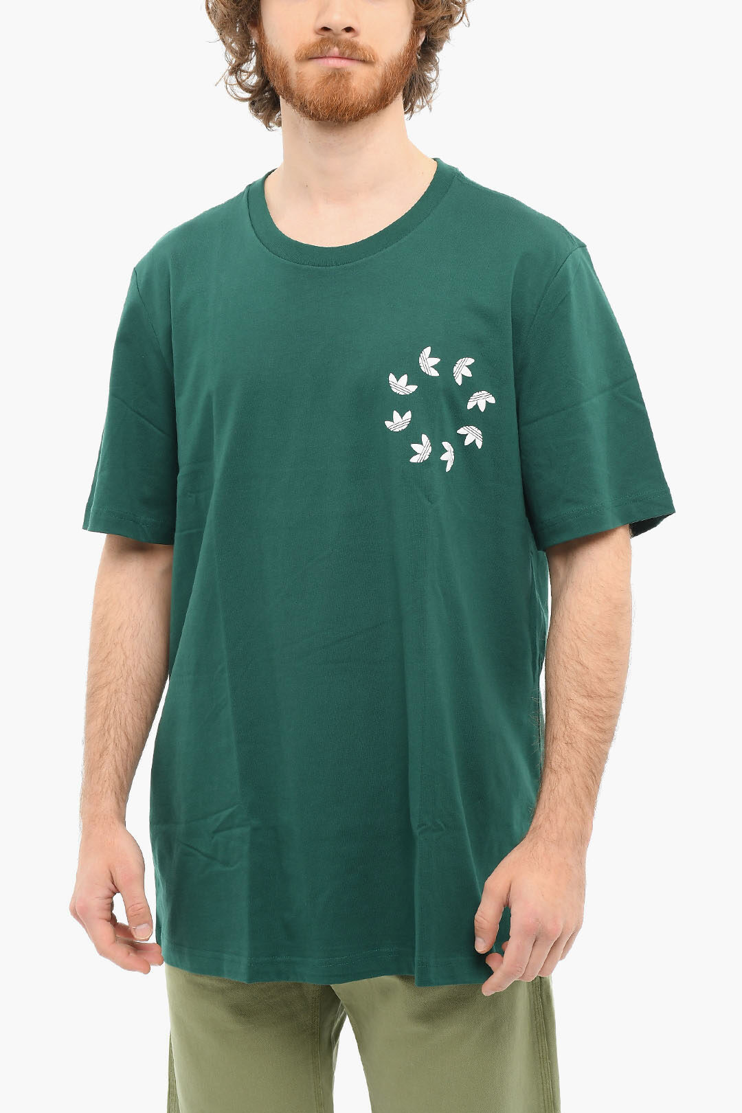 Eso Ordenado dólar estadounidense Adidas Logo print Short Sleeved BLD Crewneck T-shirt men - Glamood Outlet