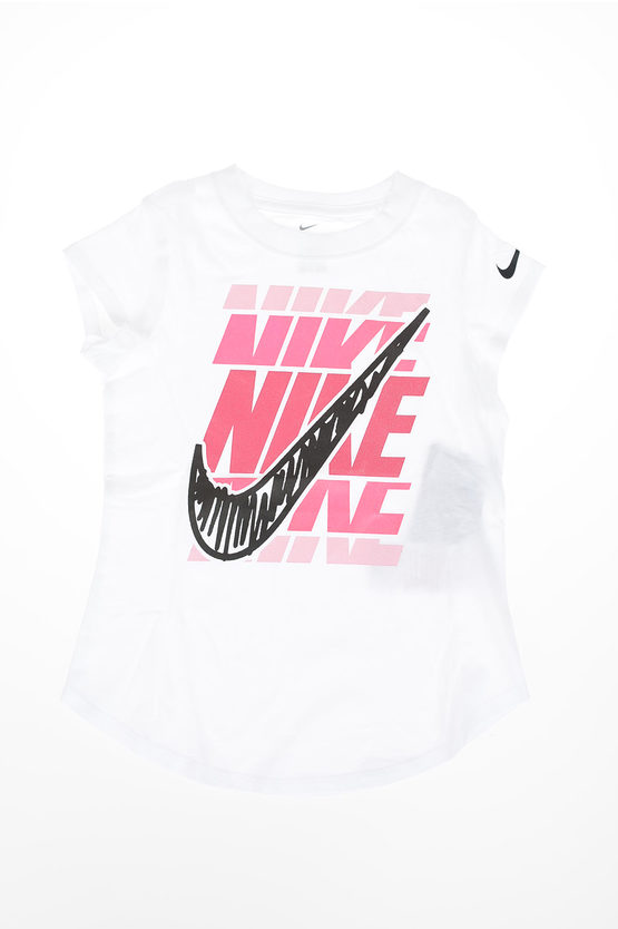 Nike Logo-print T-shirt In White