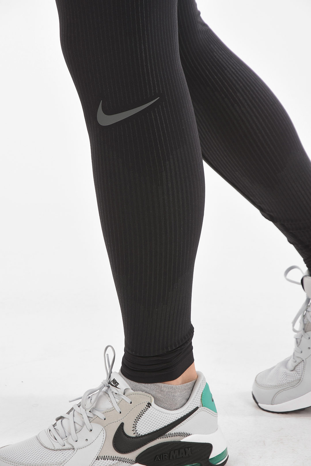 arco Publicidad pesado Nike Logo Printed Dri Fit Leggings men - Glamood Outlet