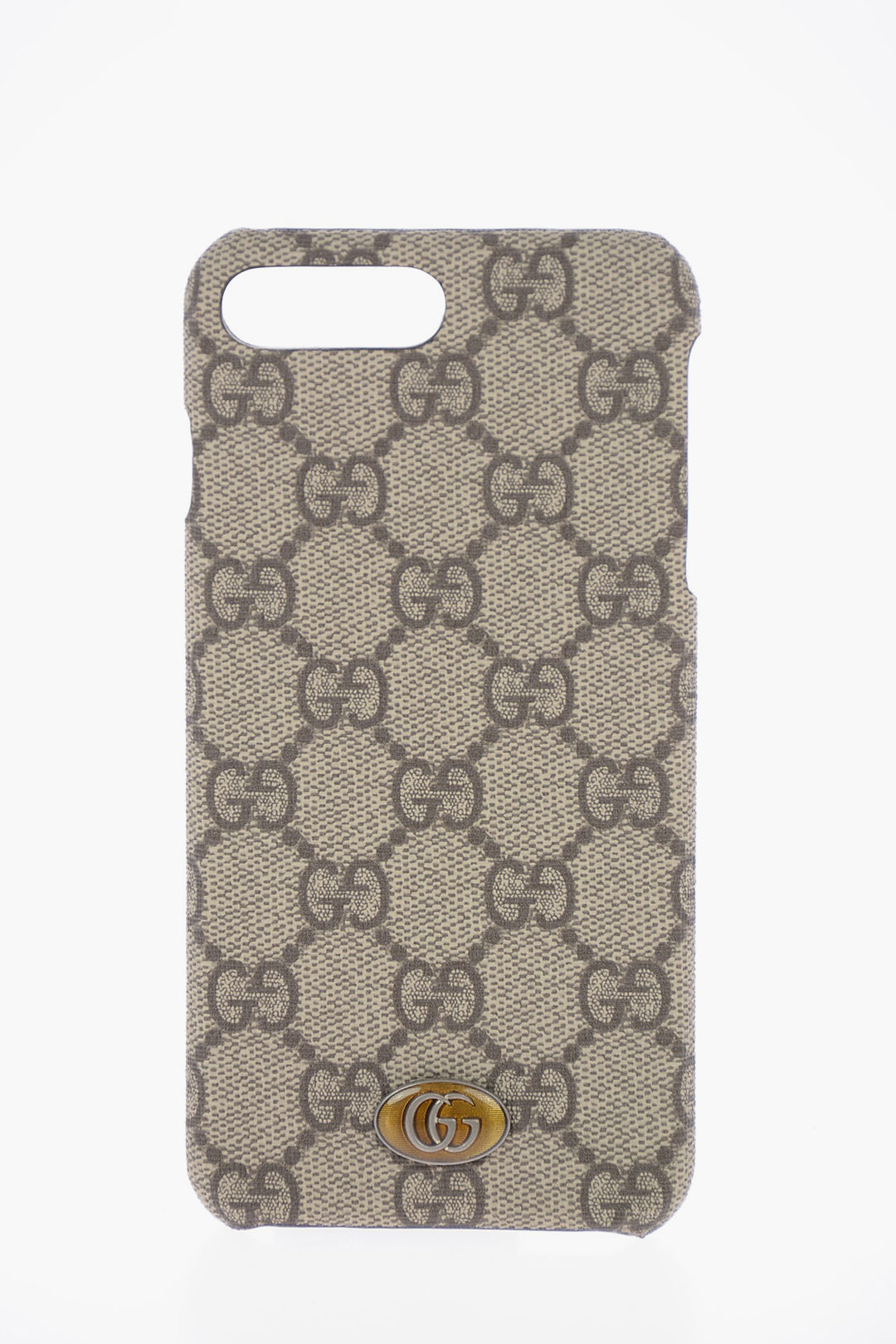 Gucci Logo Printed Iphone 8 Plus Cover Unisex Men Women Glamood Outlet