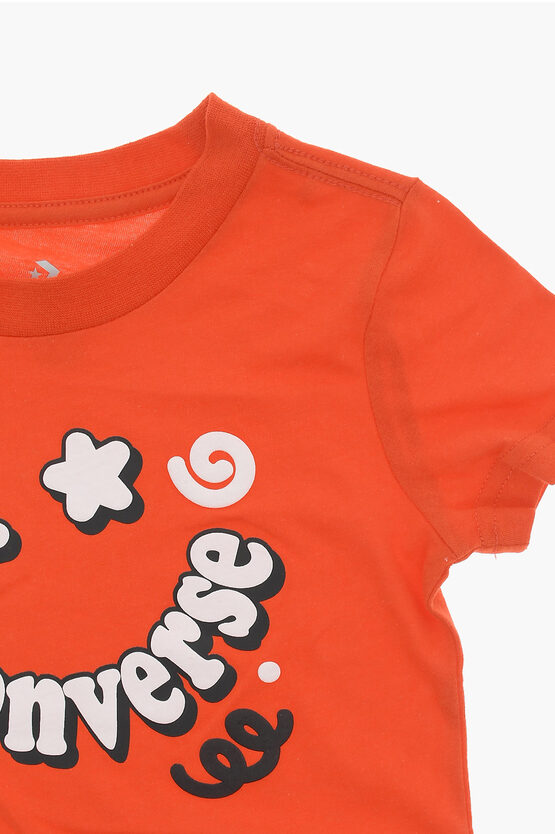 Logo Printed Joggers and T-Shirt Set