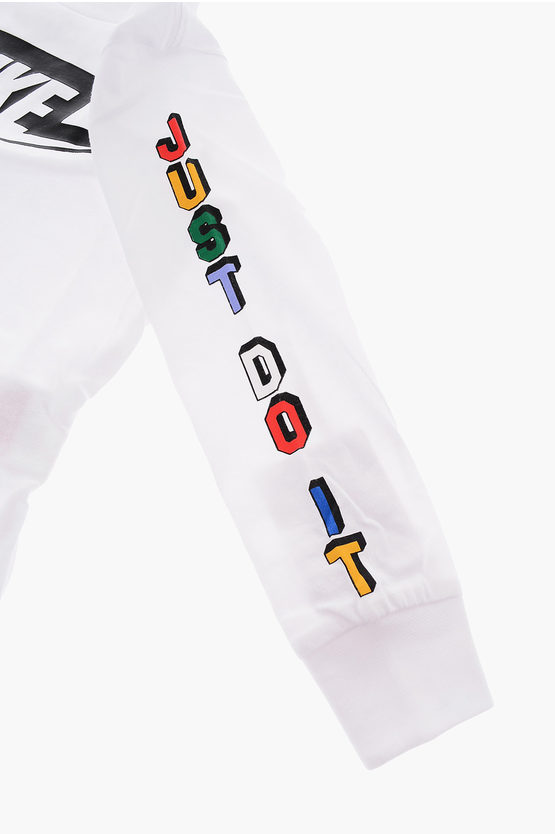 Logo Printed Long Sleeve T-Shirt