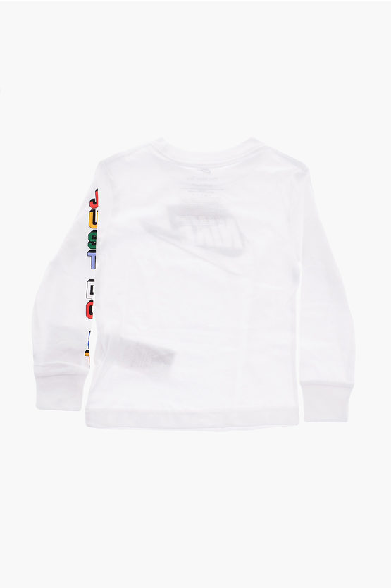 Logo Printed Long Sleeve T-Shirt