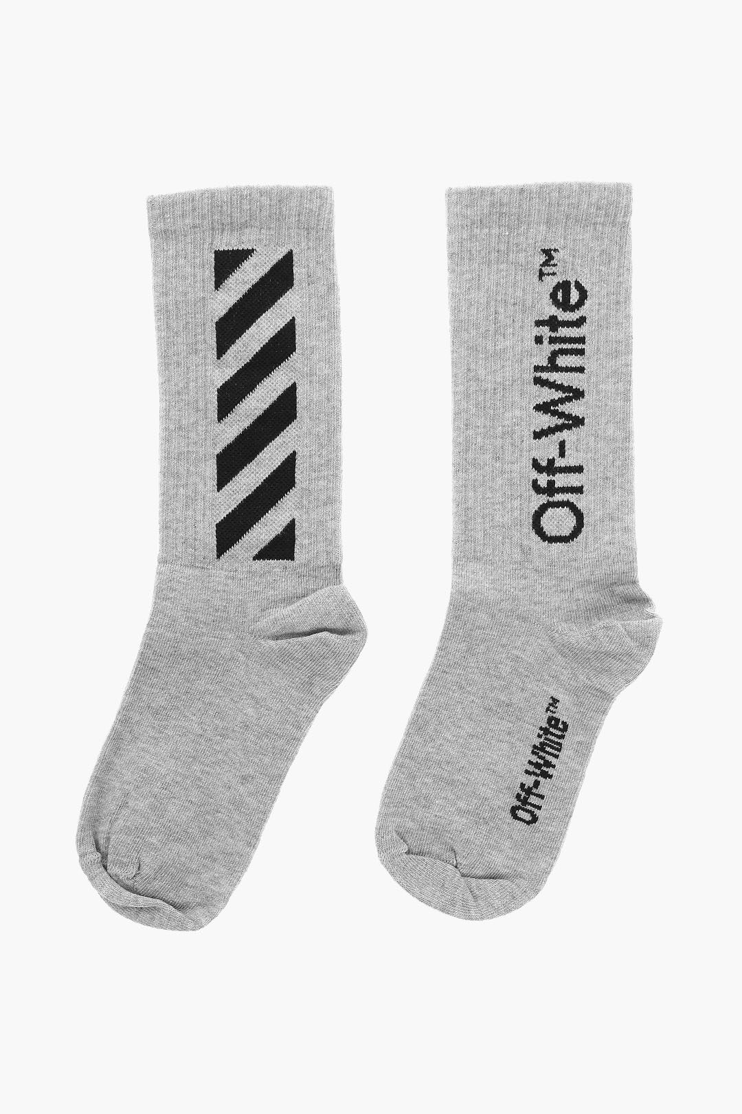 Off white cheap diagonal socks