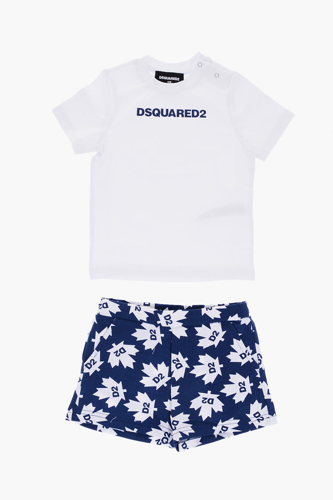 Dsquared2 Kids logo-print cotton T-shirt - White
