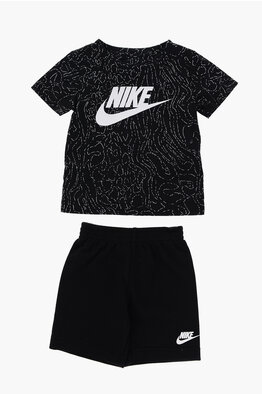 Jordan Nike Little Boys' Tank Top and Short Set (Red Print/Black