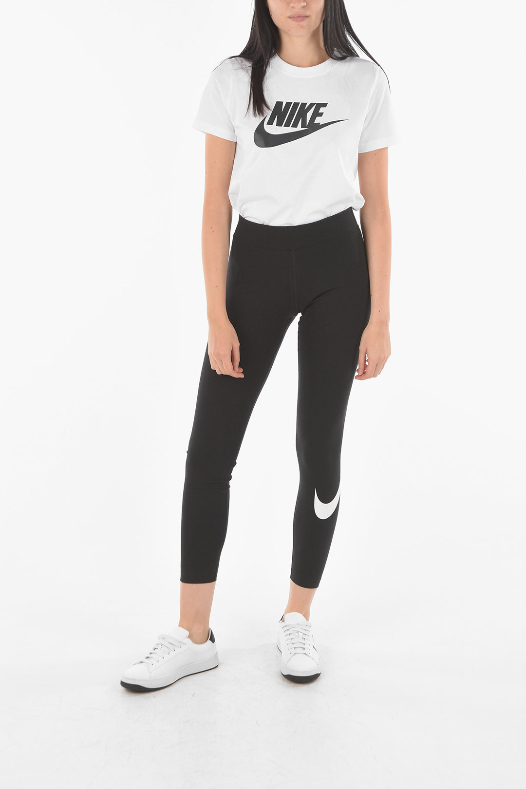 pedestal mini Meeting Nike Logo Printed Tight Fit Leggings women - Glamood Outlet
