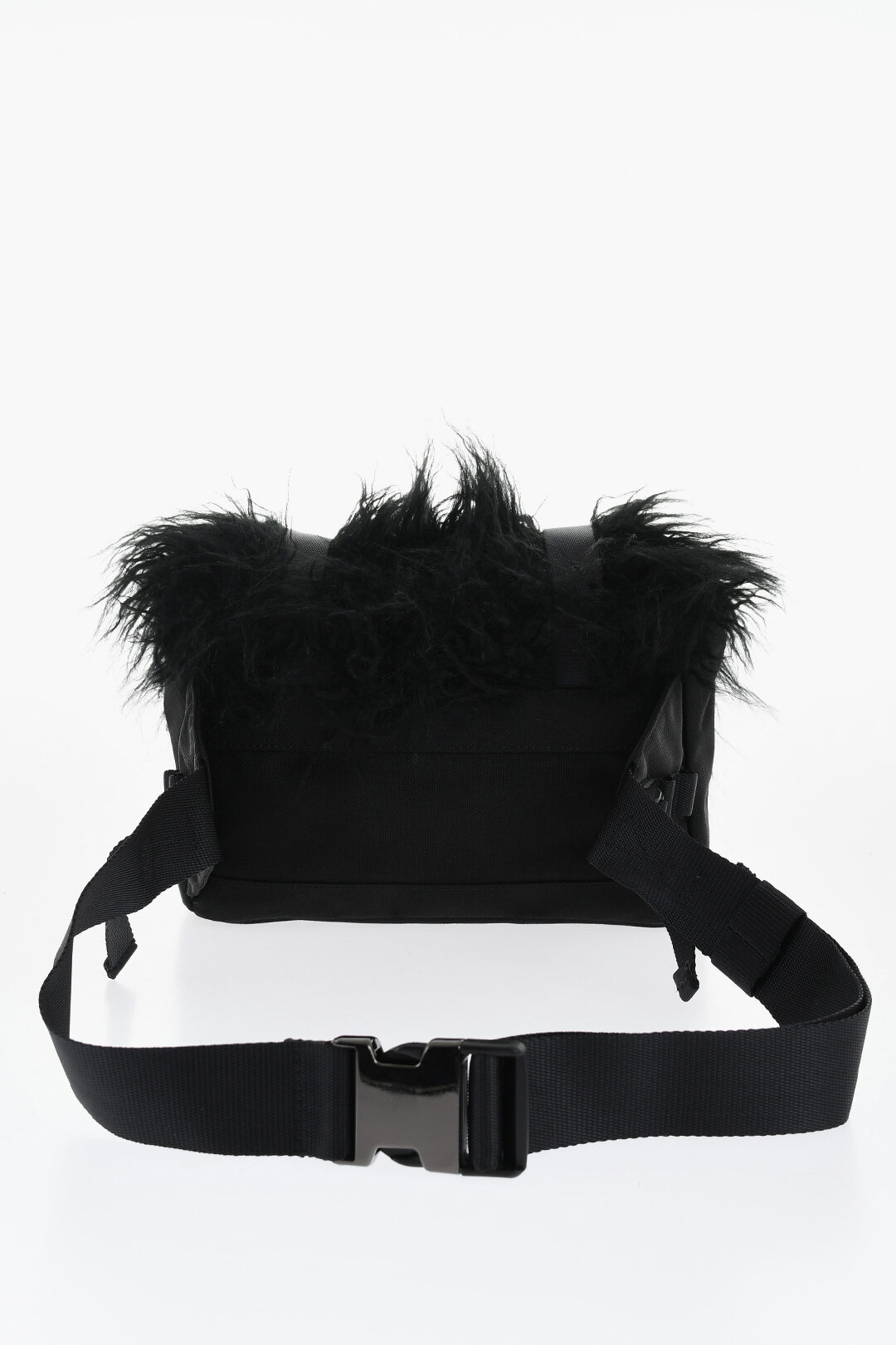 Dsquared2 Logoed Belt Bag with Fur Detaling men Glamood Outlet