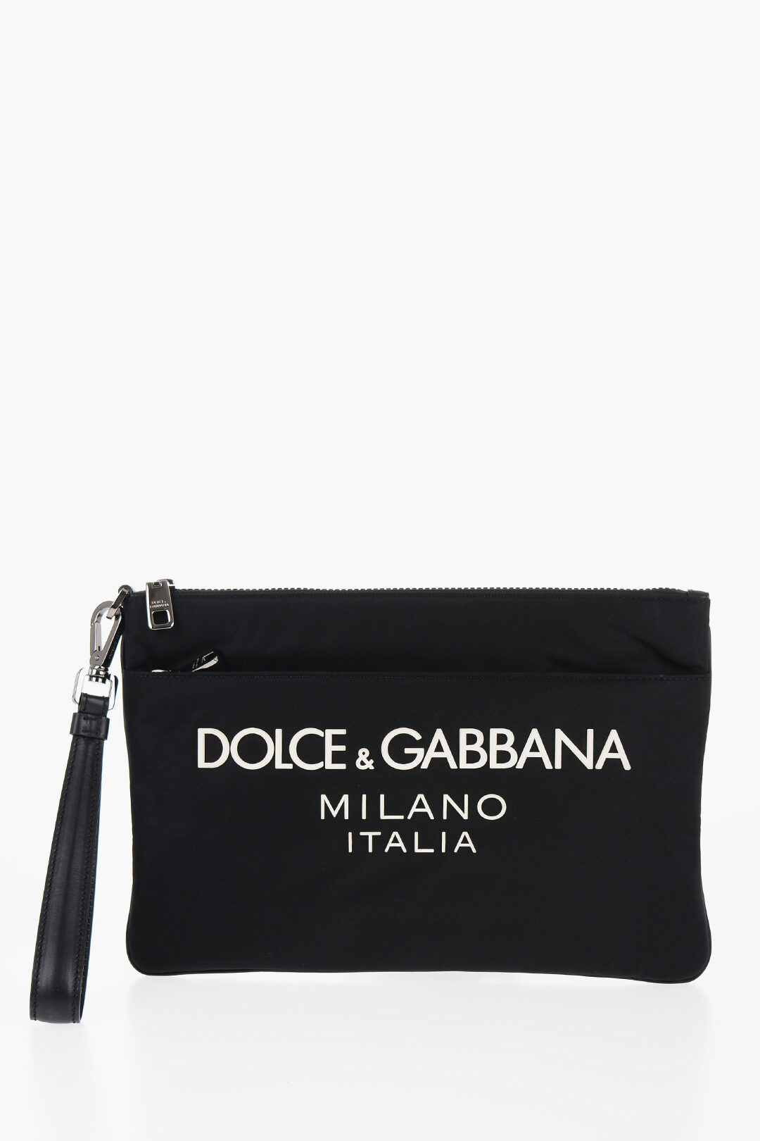 Dolce & Gabbana Logoed Clucth with Wrist Strap men - Glamood Outlet