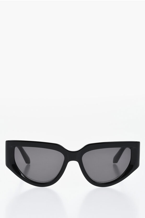 Off-white Logoed Rods Seward Sunglasses In Black