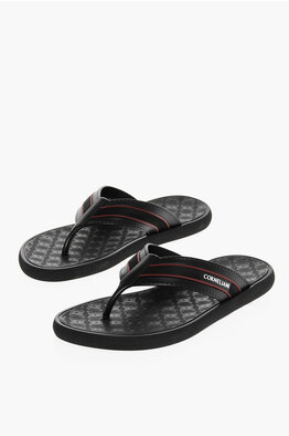 関税送料込Neil Barrett Buckle Sandals Neil Barrett Li-ning Solid Color Double-buckle Sandals With
