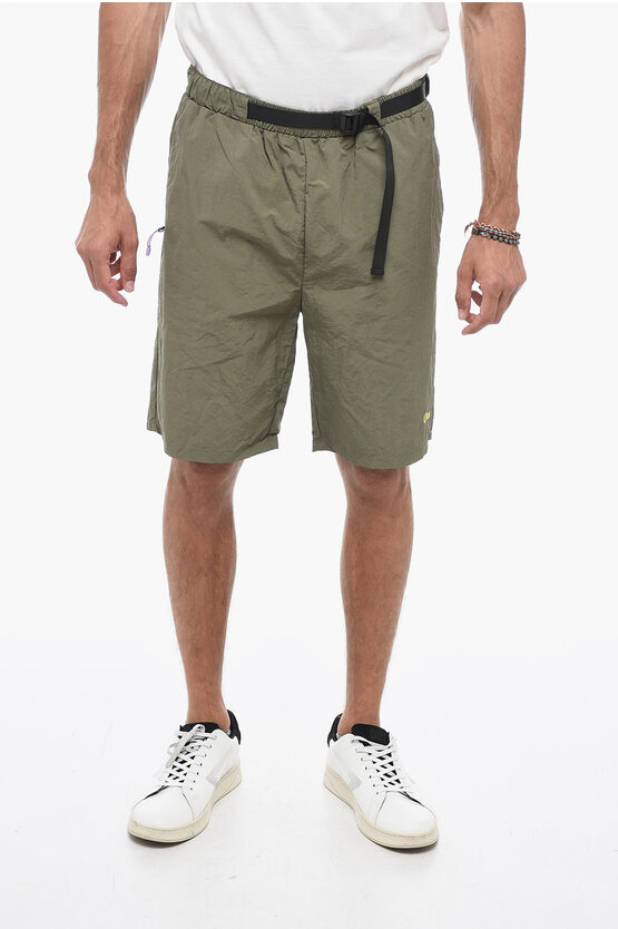 Shop Dime Logoed Shorts With Safety Belt