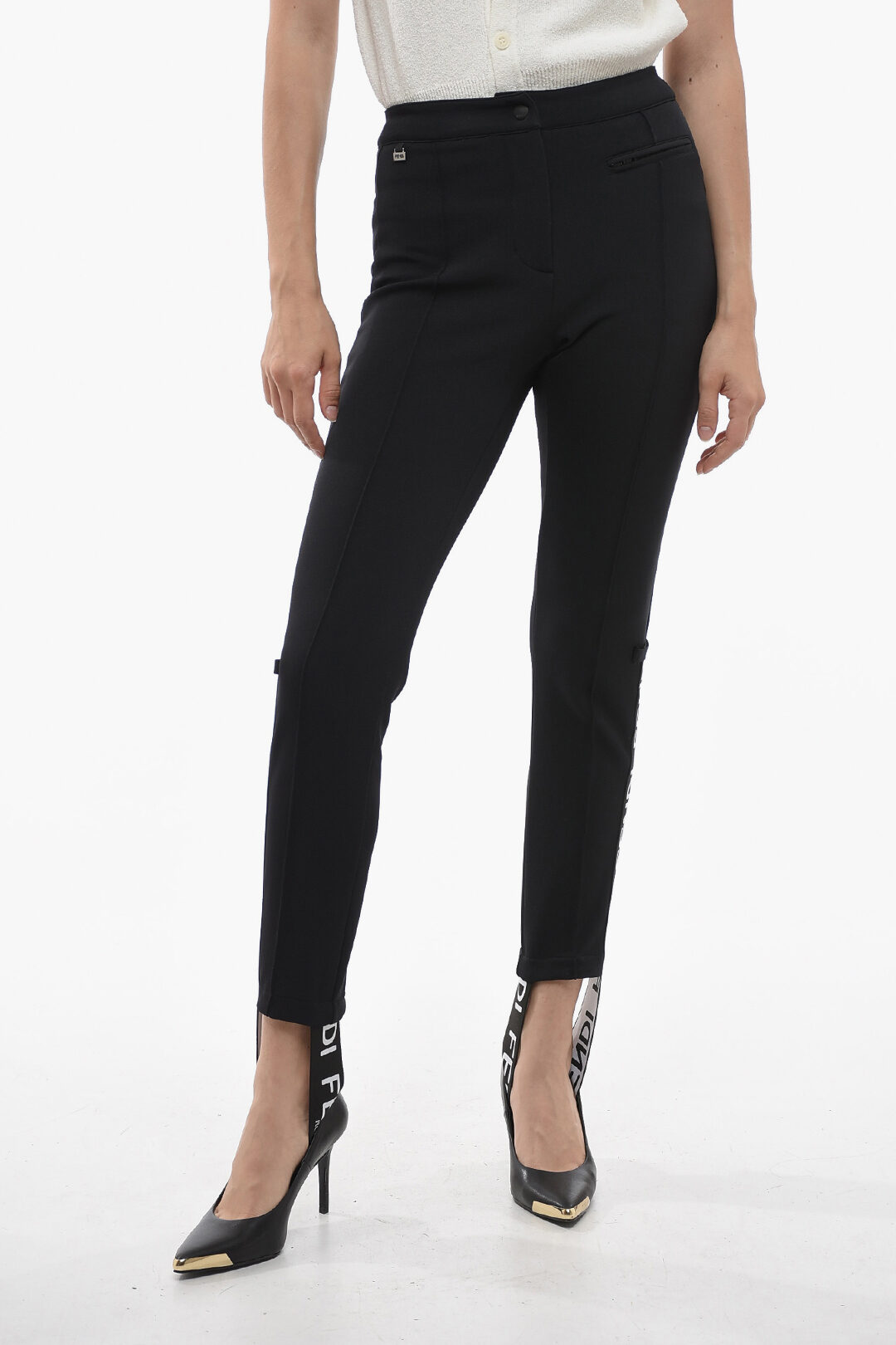 Fendi roma leggings online