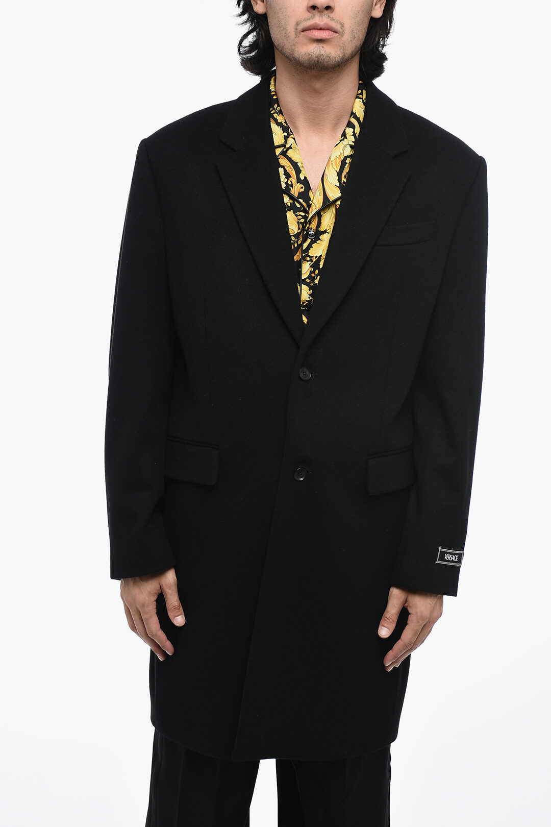 VERSACE/Virgin Wool coat