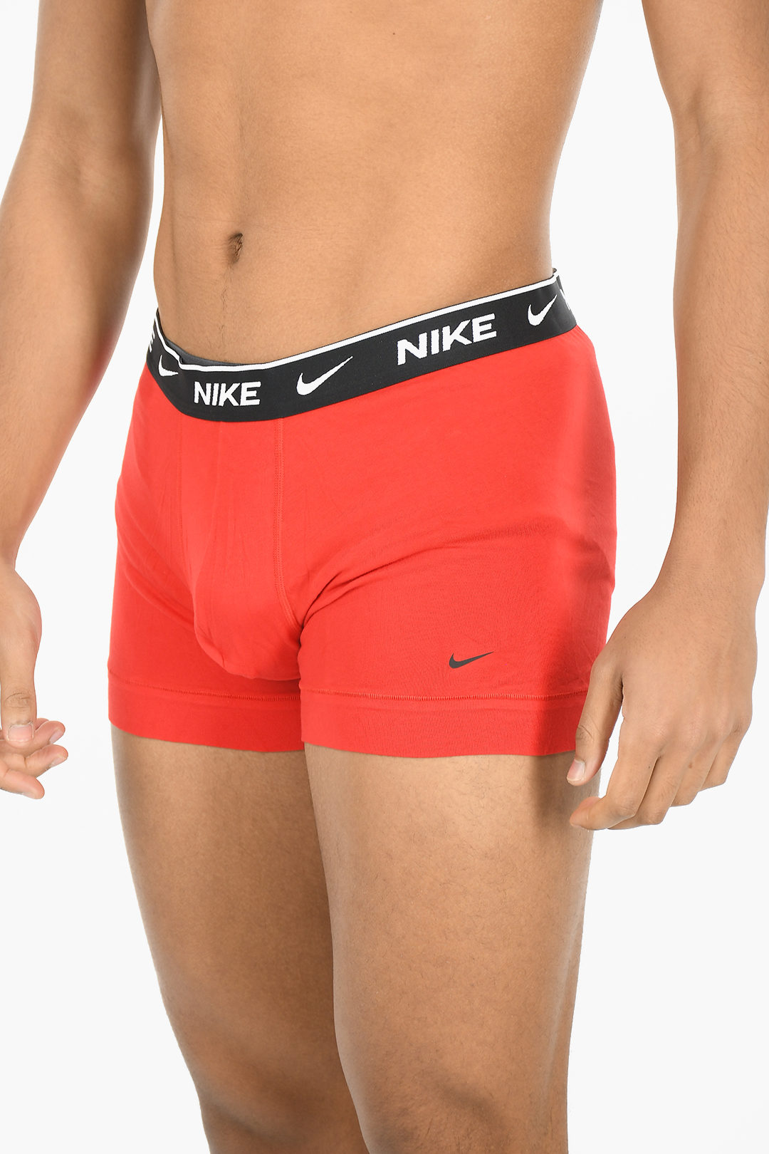 Nike Set of 3 Stretch Cotton Briefs with Logoed Elastic Band men - Glamood  Outlet