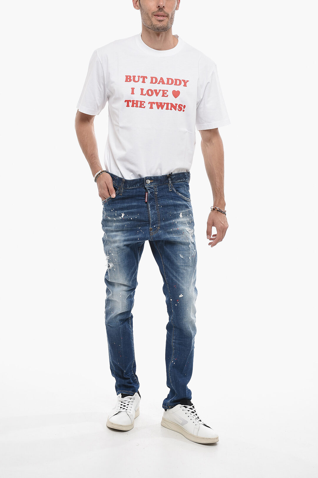 Dark Sedona Wash Relax Long Crotch Jeans