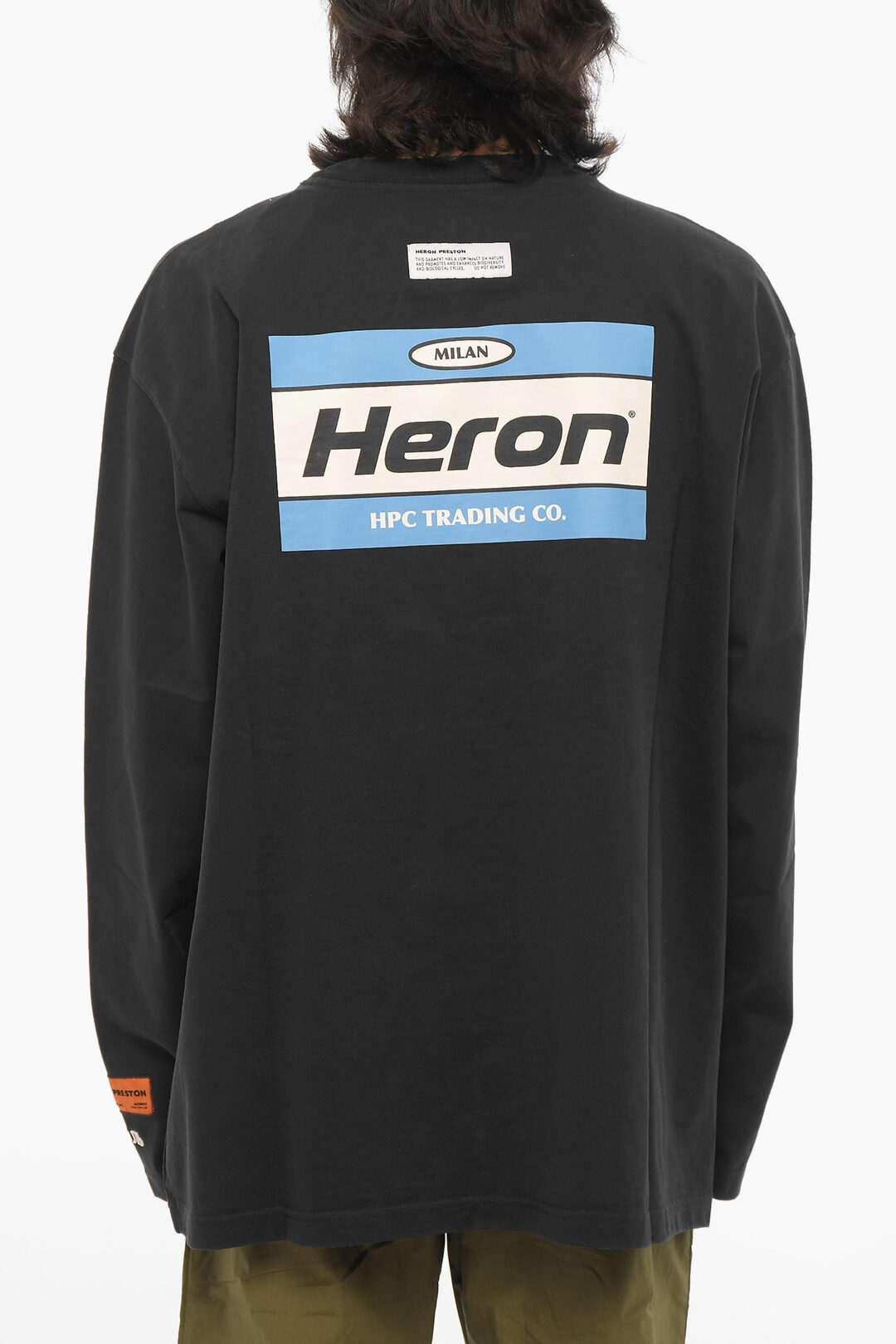 Heron Preston Long Sleeve Crew-neck T-shirt men - Glamood Outlet