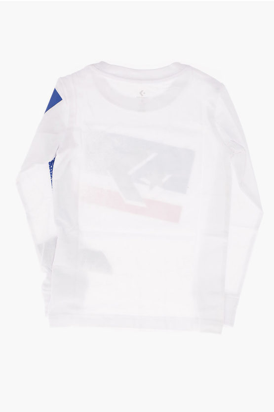 Long Sleeve T-Shirt with Logo Print