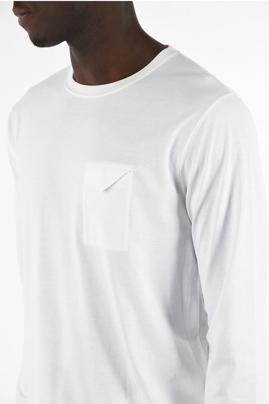 【関税&送料込】Bottega Veneta Ivory Cotton Leash T-Shirt Bottega Veneta Ivory cotton Leash t-shirt | gebnegozionline