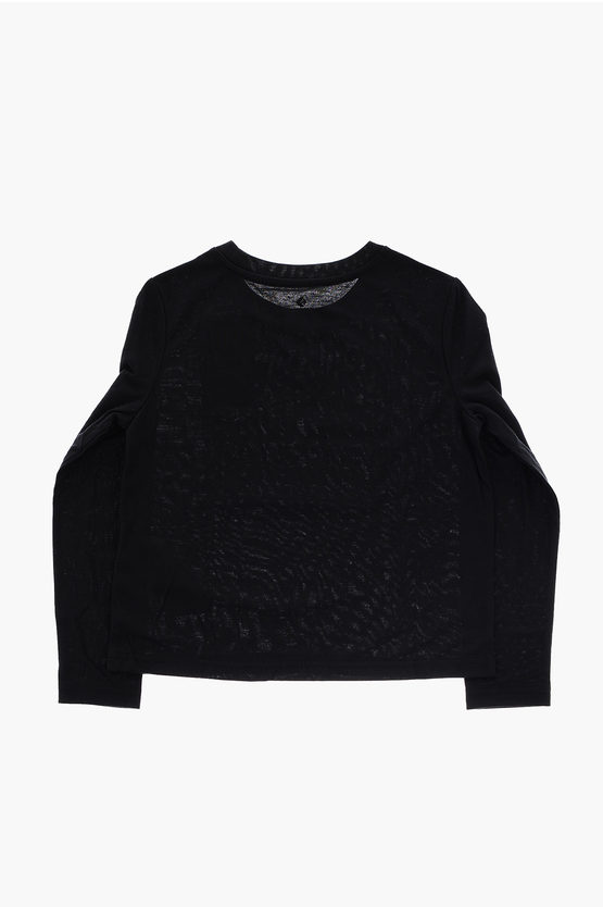 Long Sleeve T-Shirt with Printed Logo