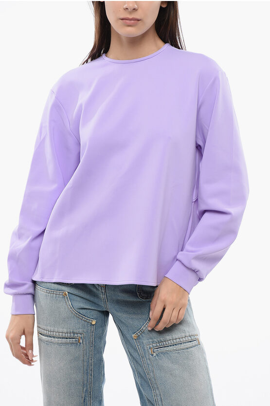 Viktor & Rolf Long Sleeved Blouse Back Bow With Ruffles