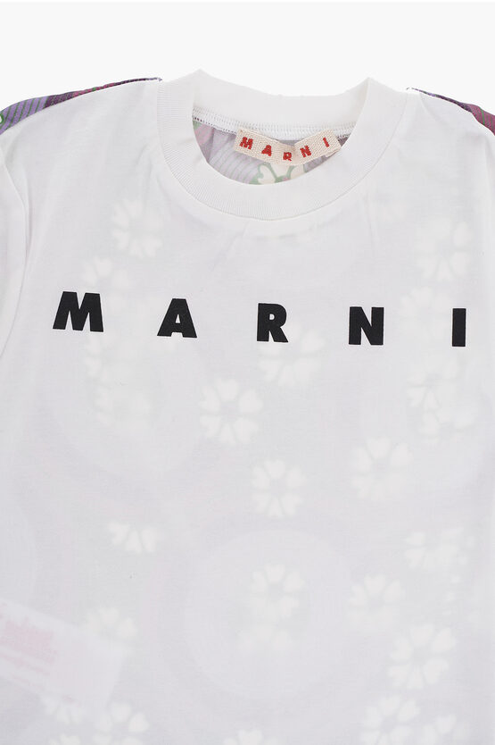 Long Sleeved Double-Fabric Crew-neck T-Shirt